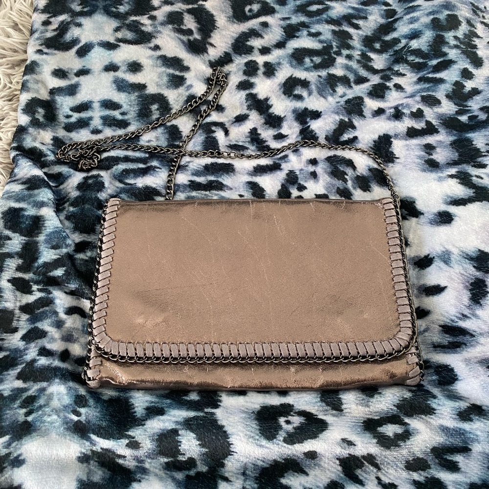 Metallic Clutch/Crossbody